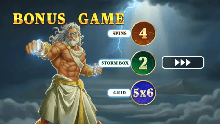 Pots of Power: Zeus - rrjeti i zgjeruar 5×6 në Hold & Win me Lightning Frames